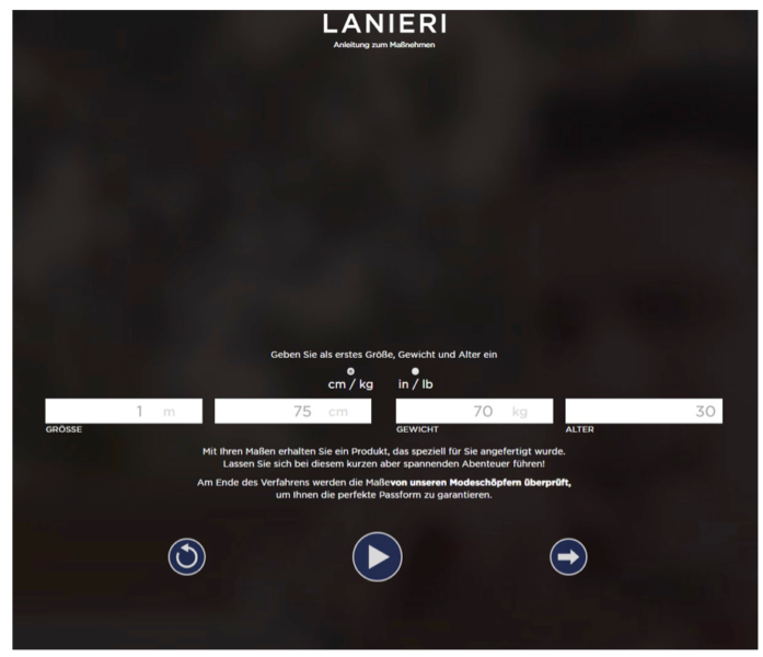 Lanieri - italienischer Maßanzug 3.0