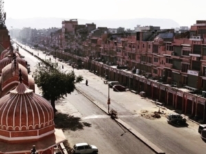 Jaipur Indien im März 2020 Lockdown