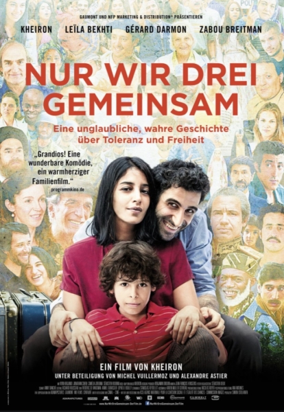 Im Kino: Nur wir Drei gemeinsam.