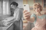 Hausfrau von 1955 versus Tradwifes 2026