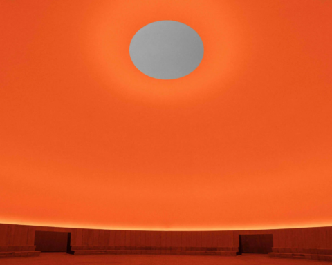 Ein Einblick in die Ausstellung "The Dome" in Dänemark von James Turrell