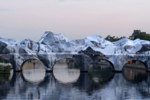 La Caverne du Pont Neuf, a monumental temporary work of art by JR,